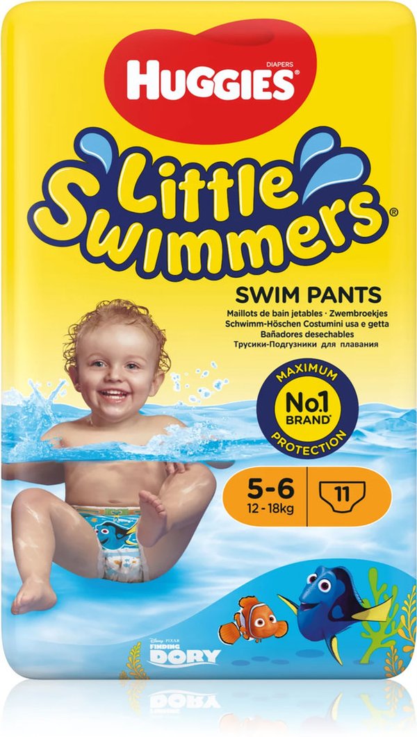 Huggies Little Wimmers Schwimmwindeln, Grösse 5-6, 12-18 kg